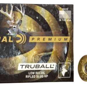 Federal PB127LRS Premium Vital-Shok TruBall 12Gauge 2.75" 1oz RifledSlug Shot 5 Per Box/50 Case