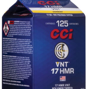 CCI 923CC VNT Rimfire 17HMR 17gr Varmint Tipped 125 Per Box/10 Case