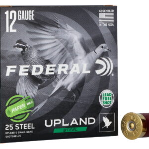Federal USH122W75 Upland Field & Range Paper Wad 12Gauge 2.75" 1oz 7.5Shot 25 Per Box/10 Case