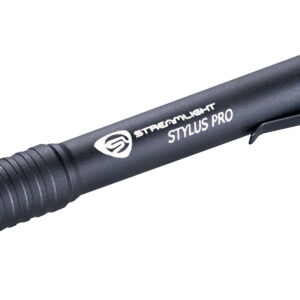 Streamlight 66118 Stylus Pro PenLight Black Anodized 100 Lumens White C4 LED
