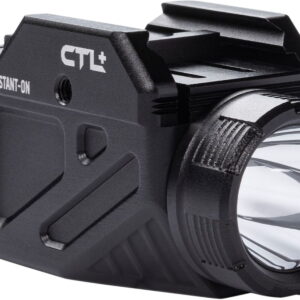 Viridian 9300026 CTL+ with SAFECharge C Series Black 200/400/1,100 Lumens White LED Glock/Sig Sauer/Smith & Wesson