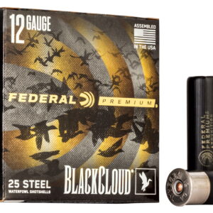 Federal PWBX1343 Black Cloud FS 12Gauge 3.50" 1 1/2oz 3Shot 25 Per Box/10 Case