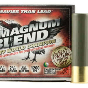 HEVI-Shot HS13567 Magnum Blend 10 Gauge 3.50" 2 3/8 oz Tungsten 5/6/7 Shot 5 Per Box/10 Case