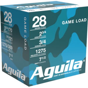 Aguila 1CHB2873 Target Load Competition 28Gauge 2.75" 3/4oz 7.5Shot 25 Per Box/20 Case