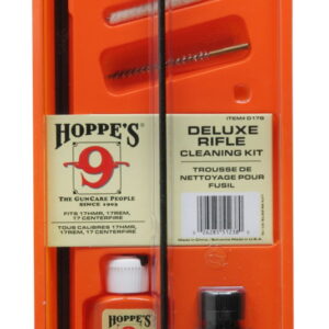 Hoppe's D17B Rifle Cleaning Kit 4mm/17 Cal Rifle Cotton Bristles