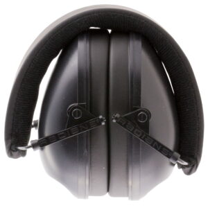 Radians LSO100CS Lowset Muff Polymer 21 dB Over the Head Black Adult 1 Pair