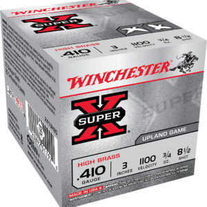 Winchester Ammo X413H85 Super X Heavy Game Load High Brass 410 Gauge 3" 3/4 oz 8.5 Shot 25 Bx/ 10 Case