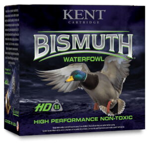 Kent Cartridge B123W405 Bismuth Waterfowl 12 Gauge 3" 1 3/8 oz Bismuth 5 Shot 25 Per Box/10 Case
