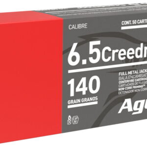 Aguila 1E650110 Target & Range Rifle 6.5Creedmoor 140gr Full Metal Jacket Boat Tail 20 Per Box/25 Case