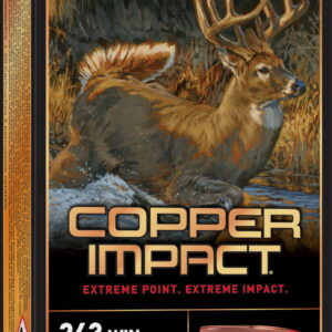 Winchester Ammo X243CLF Copper Impact 243 Win 85 gr Copper Extreme Point Lead Free 20 Per Box/10 Case