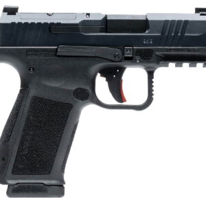 Canik HG7884N Mete MC9L Sub-Compact Frame 9mm Luger 10+1 3.18" Black Nitride Steel Barrel, Black Nitride Serrated Steel Slide, Black Polymer Frame With Picatinny Rail, Black Polymer Grip