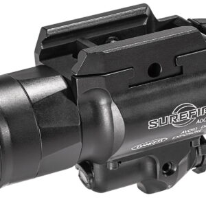 SureFire X400UHAGN X400UH-A-GN Ultra Masterfire Black Anodized 1000 Lumens White LED/Green Laser