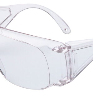 Howard Leight R01701 HL100 OTG Adult Clear Lens Polycarbonate Clear Frame