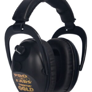 Pro Ears GSP300Black Predator Gold Electronic Muff 26 dB Over the Head Black/Gold Adult 1 Pair