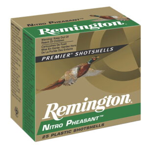 Remington Ammunition 28634 Nitro Pheasant 12 Gauge 2.75" 1 3/8 oz 5 Shot 25 Per Box/10 Cs