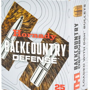Hornady 90608 Back Country 357Mag 165gr 25 Per Box/10 Case