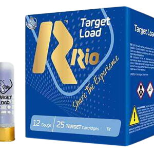 Rio Ammunition TG369 Target Load High Velocity 12 Gauge 2.75" 1 1/4 oz 9 Shot 25 Per Box/10 Case