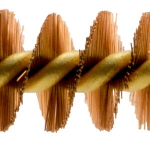 Pro-Shot 9P Bore Brush 9mm Pistol #8-32 Thread Bronze Bristles Brass Core