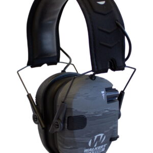 Walker's GWPDRSEMGST Razor PRO Digital Electronic Muff 23 dB Over the Head ATACS Ghost Camo/Black Polymer