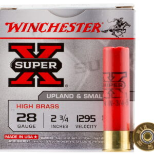 Winchester Ammo X285 Super X Heavy Game Load High Brass 28 Gauge 2.75" 3/4 oz 5 Shot 25 Per Box/10 Case