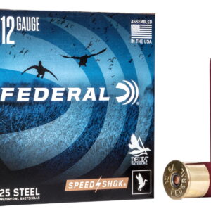Federal WF1333 Speed-Shok 12Gauge 3.50" 1 3/8oz 3Shot 25 Per Box/10 Case